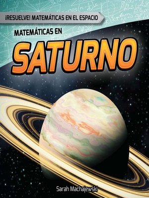 cover image of Matemáticas en Saturno (Math on Saturn)